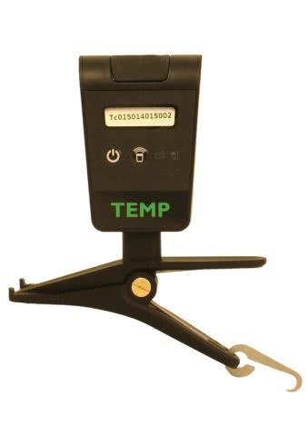 Temperature sensor with clamp metreco
